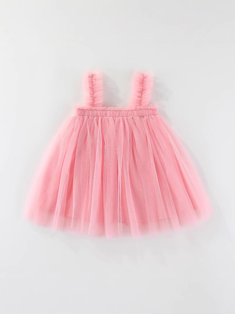 Floral Embellished Tulle Sundress