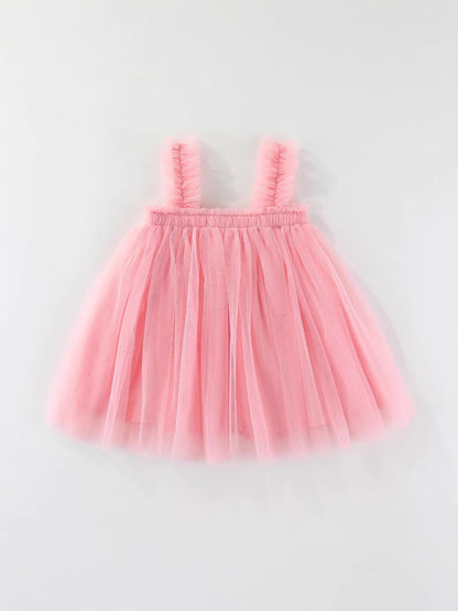 Floral Embellished Tulle Sundress