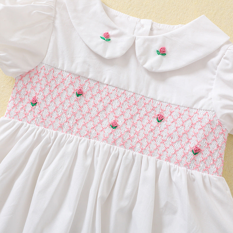 Rosebud Classic Smocked Dress