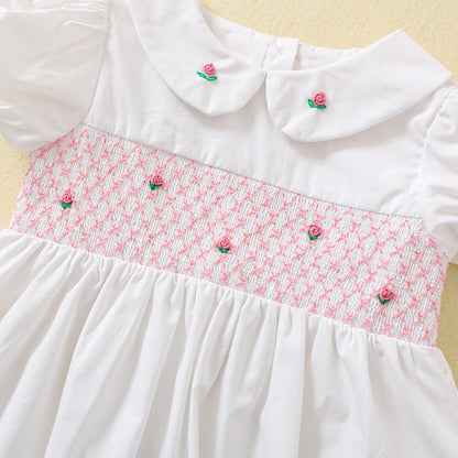 Rosebud Classic Smocked Dress