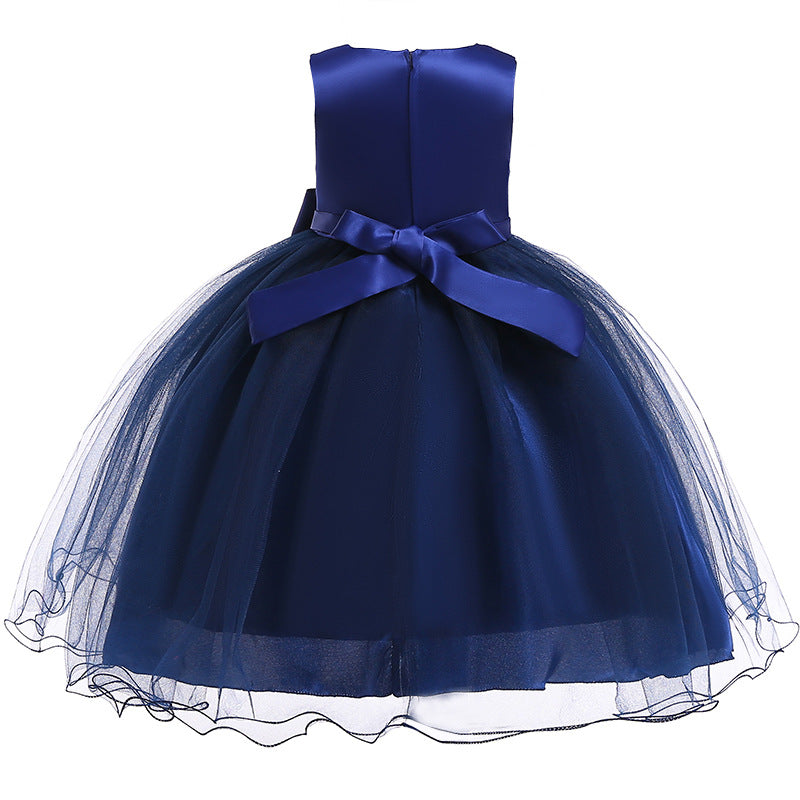 Graceful Tulle Bowknot Party Dress