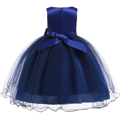 Graceful Tulle Bowknot Party Dress