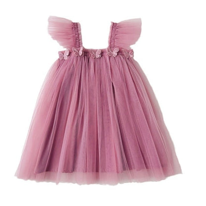 Whimsical Butterfly Tulle Dress