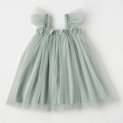 Whimsical Butterfly Tulle Dress