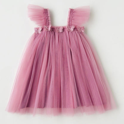 Whimsical Butterfly Tulle Dress