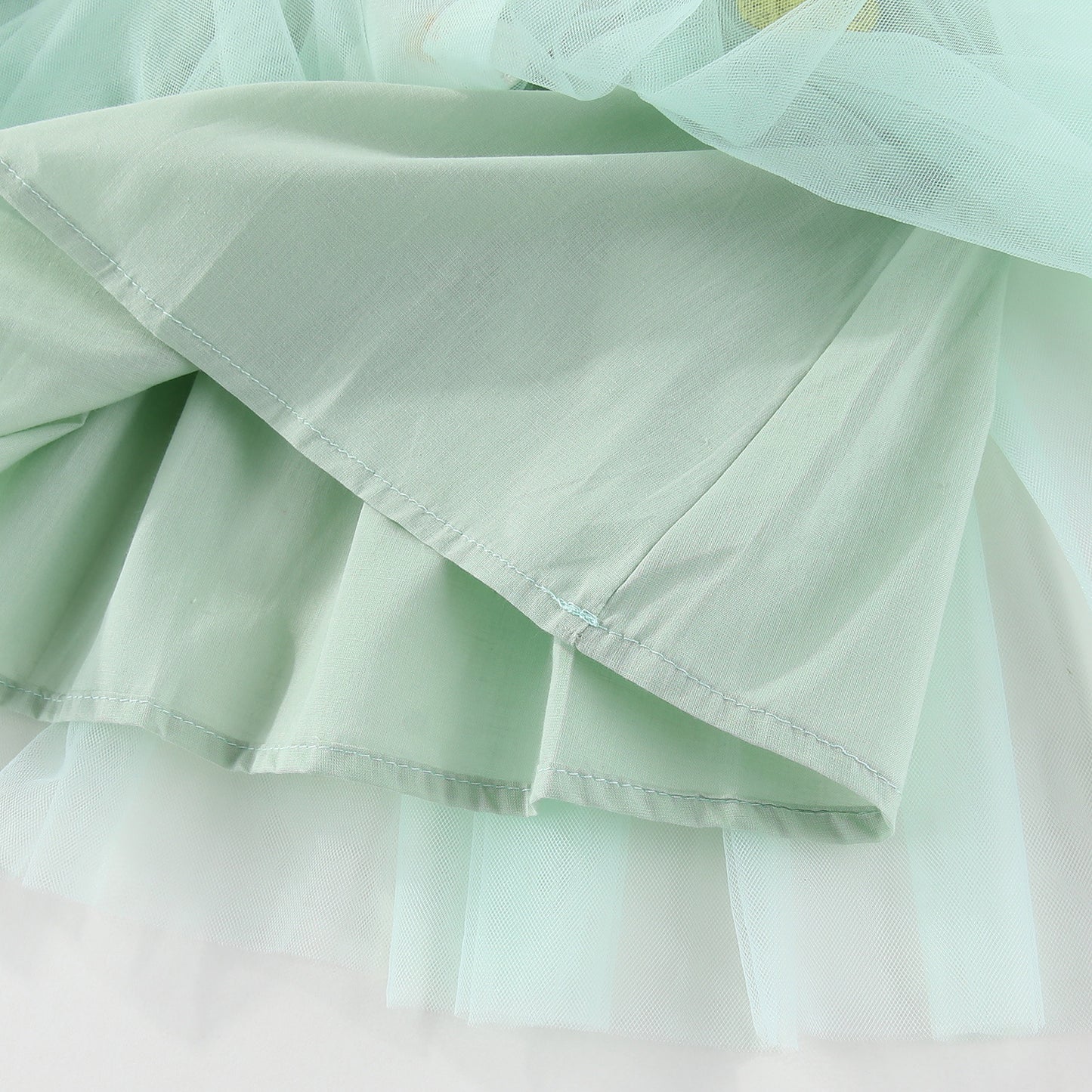 Floral Embellished Tulle Sundress