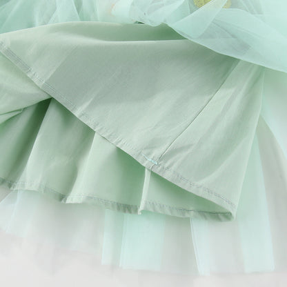 Floral Embellished Tulle Sundress