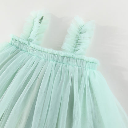 Floral Embellished Tulle Sundress