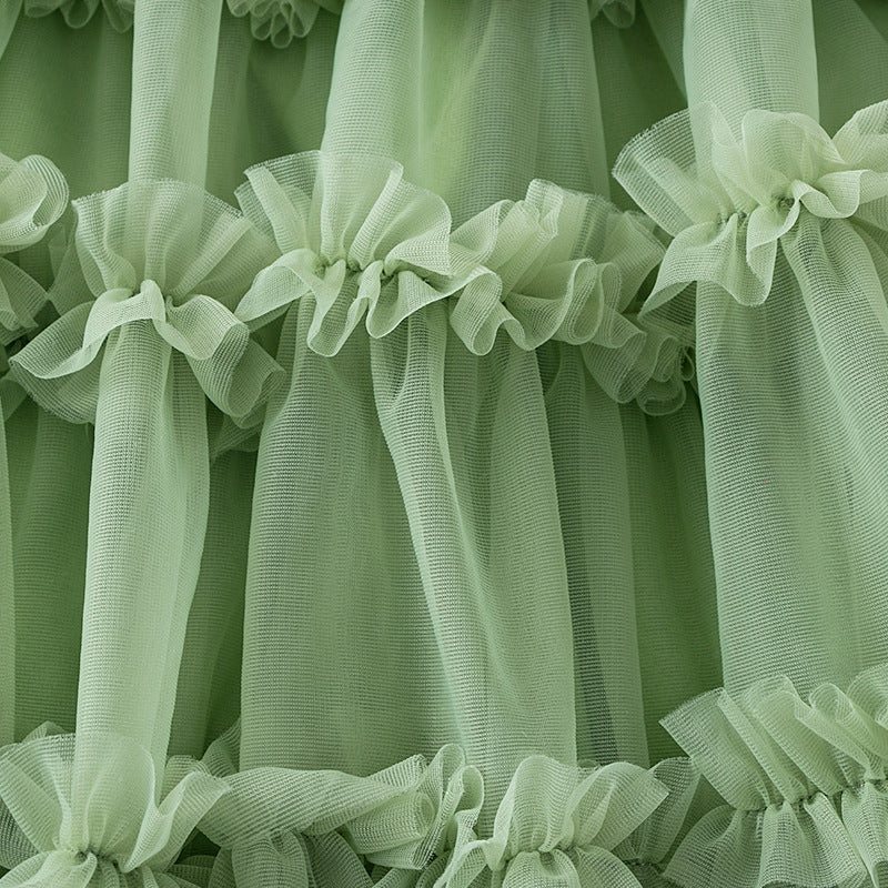 Layered Ruffle Tulle Sundress