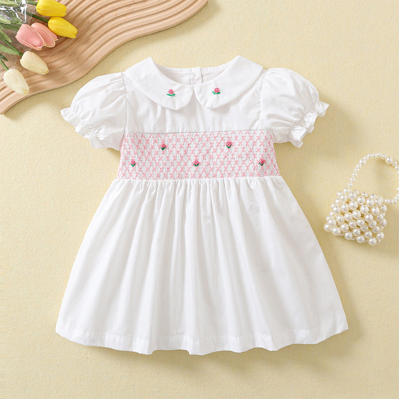 Rosebud Classic Smocked Dress
