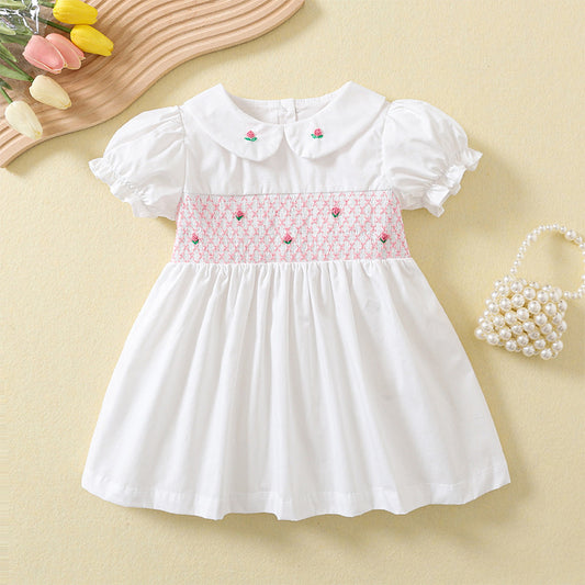 Rosebud Classic Smocked Dress